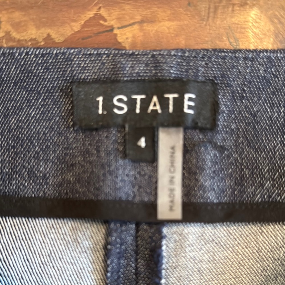 NWOT 1. State Ruffle Hem Women's Shorts - Picture 4 of 6